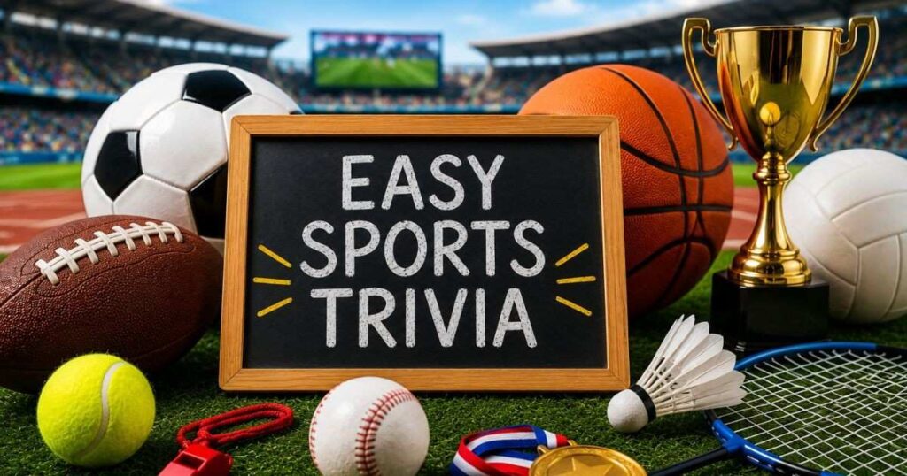 24 Best Sports Trivia Questions With Answers (2026) 1 easy sports trivia questions 1