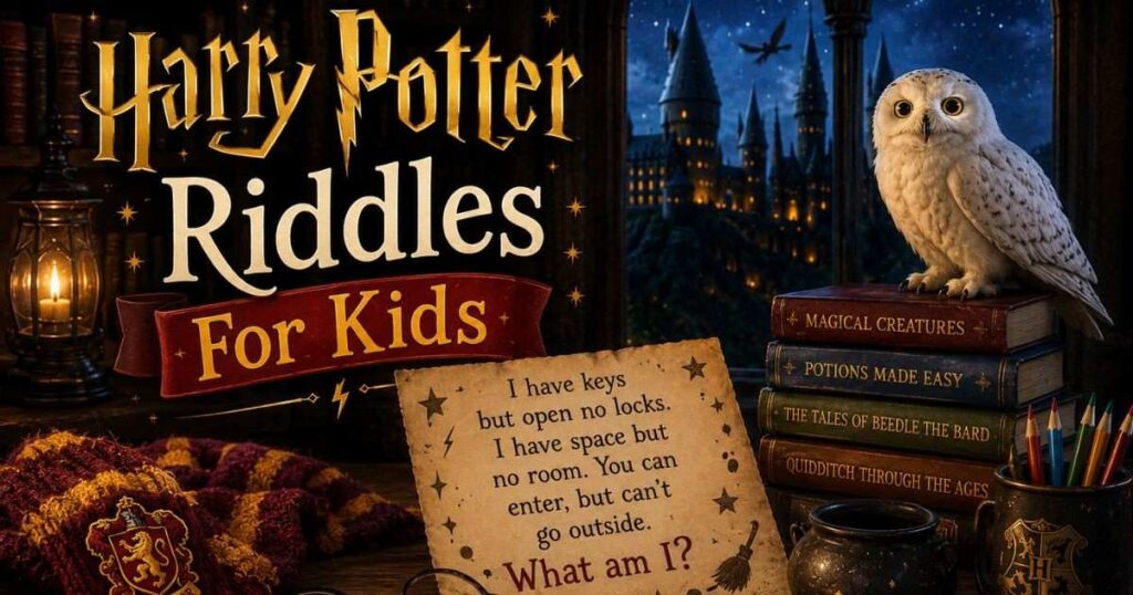 harry potter riddles for kids