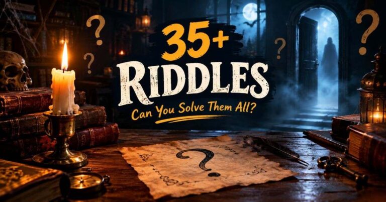 35+ Dark Riddles With Answers: Hard, Creepy & Twisted Brain Teasers
