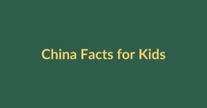 China Facts for Kids