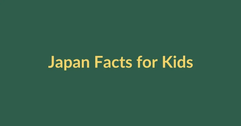 Japan Facts for Kids educational featured image