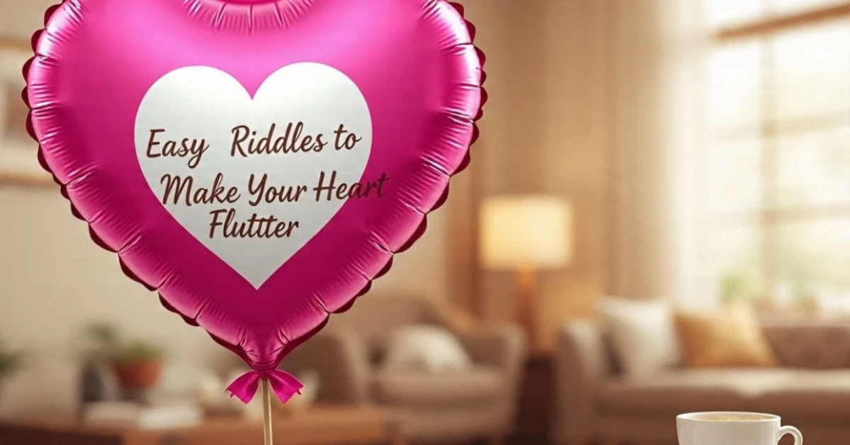 Easy Riddles to Make Your Heart Flutter