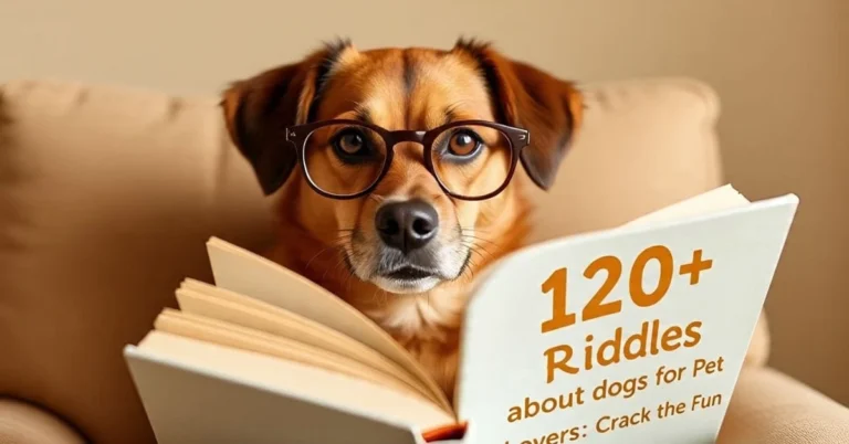 120 + Best Riddles about dogs for Pet Lovers: Crack the Fun