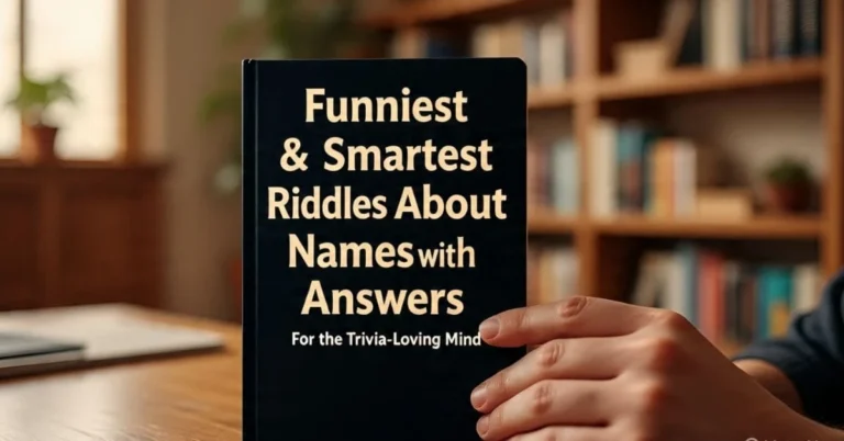 Funniest & Smartest Riddles About Names with Answers For the Trivia-Loving Mind