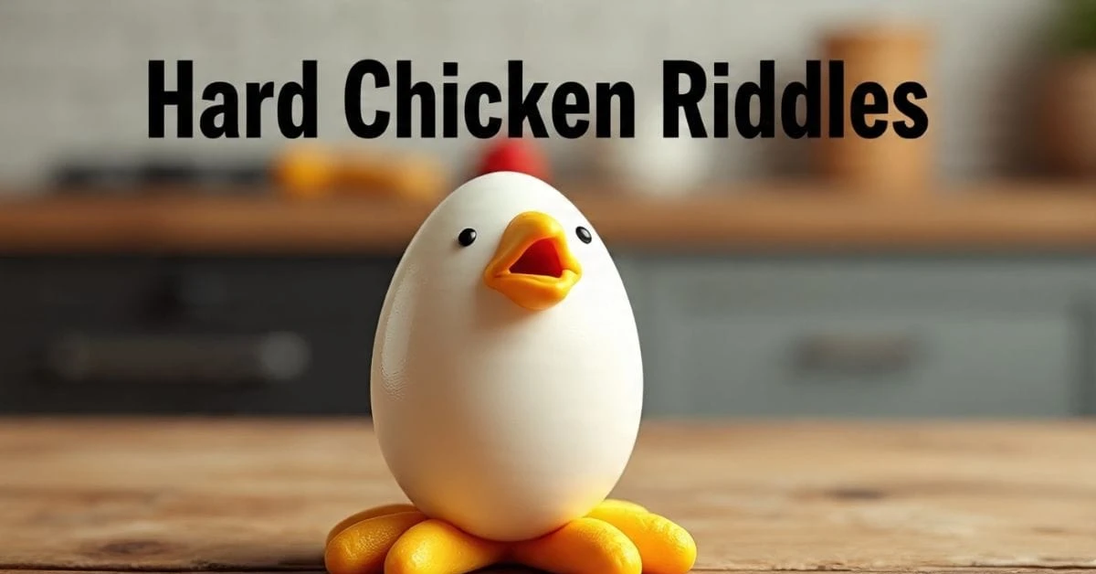Hard Chicken Riddles