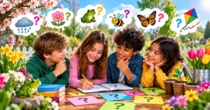 Spring Riddles for Kids With Answers: Rain, Blooms & Brain Teasers