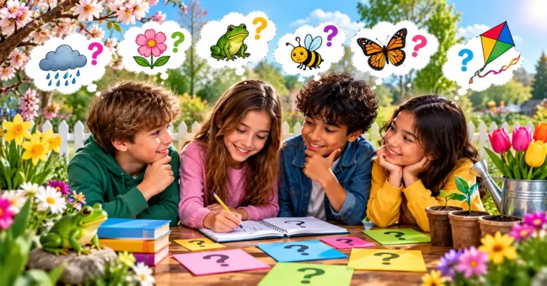 Spring Riddles for Kids With Answers: Rain, Blooms & Brain Teasers